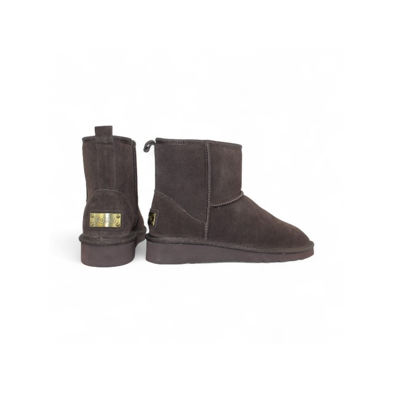 botin piel forrado pelo