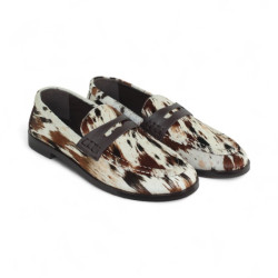 MOCASIN PIEL PRINT COW
