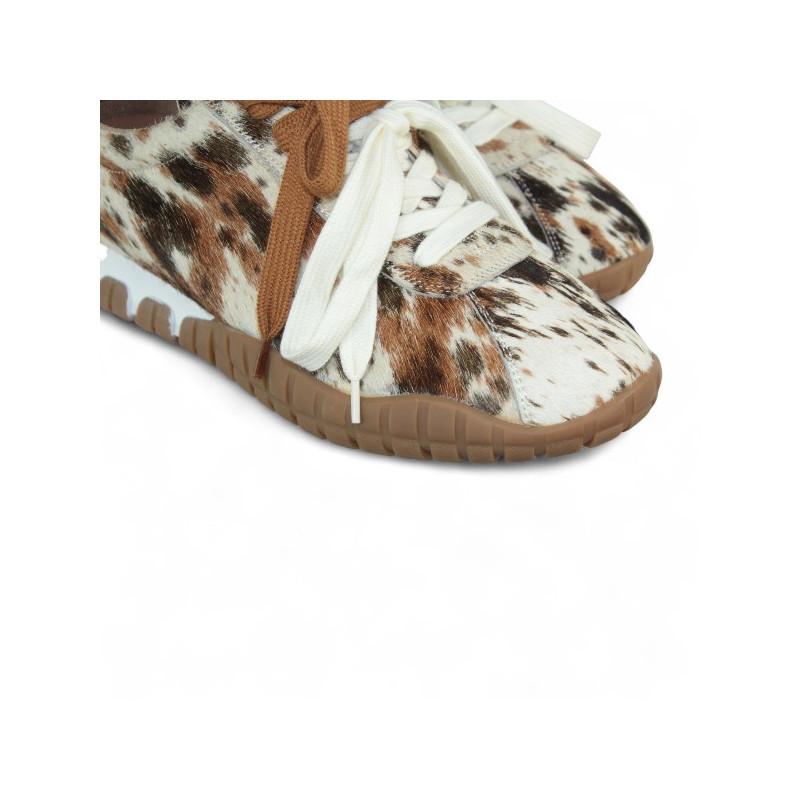 deportivo casual piel print modelo elka
