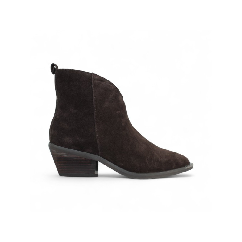 Botin cowboy marron