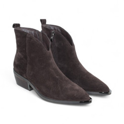 Botin cowboy marron
