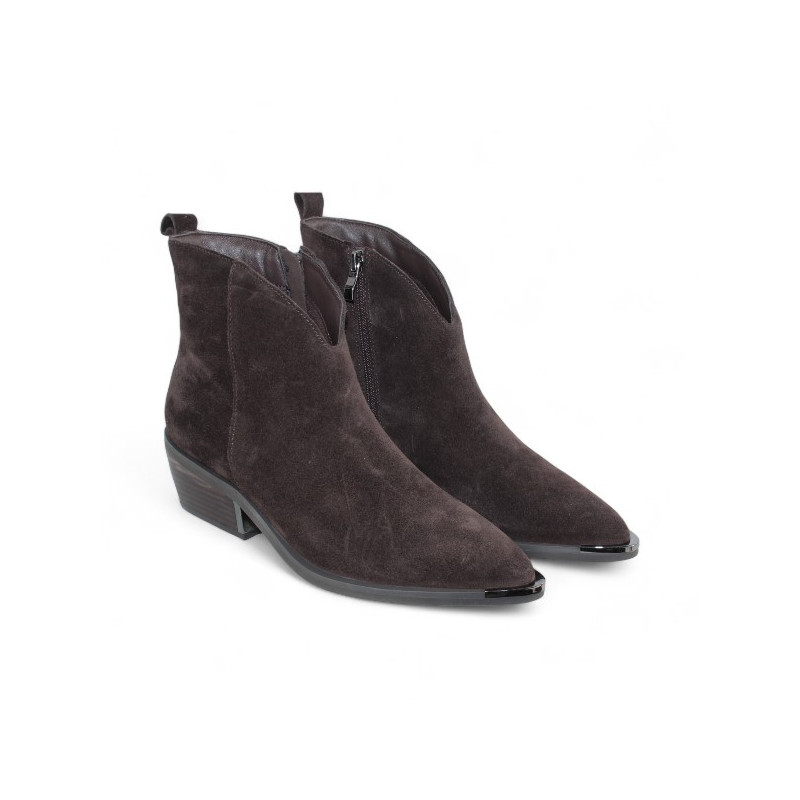Botin cowboy marron