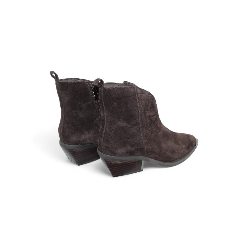 Botin cowboy marron