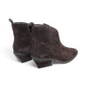 Botin cowboy marron