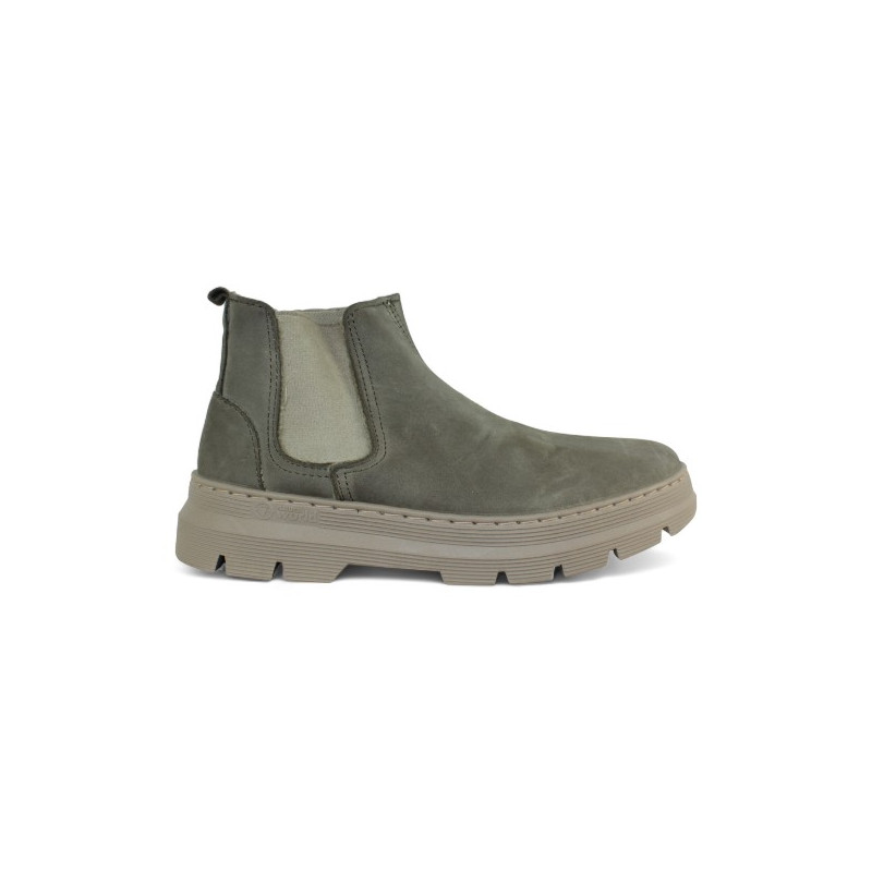 botin chelsea peonia marron