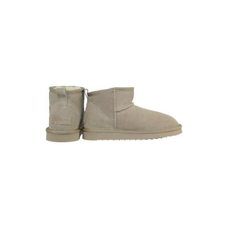 botin forrado pelo piel tratada con impermeabilizante