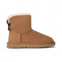 UGG MINI BALEY BOW CHESTNUT