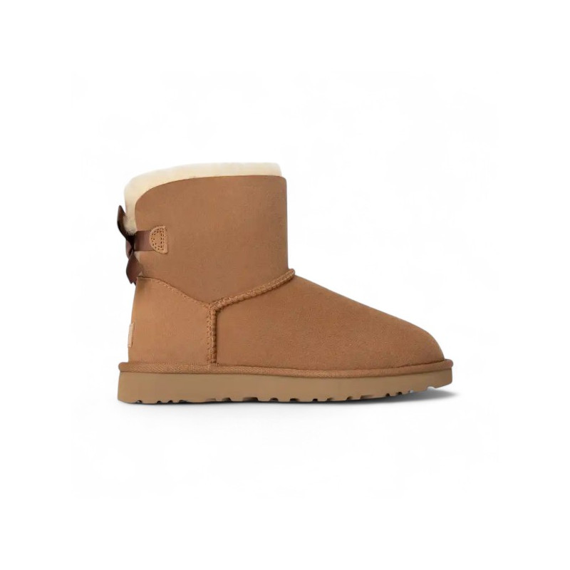 UGG MINI BALEY BOW CHESTNUT