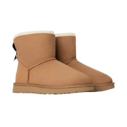 UGG MINI BALEY BOW CHESTNUT
