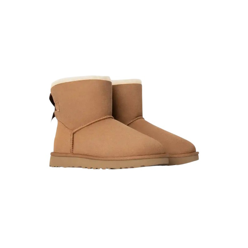 UGG MINI BALEY BOW CHESTNUT