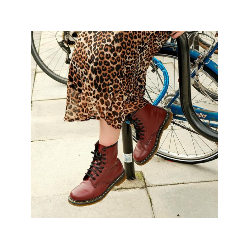 bota marteens 1460 cherry red