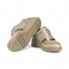 deportivo casual pieles combinadas con cremallera linea live
