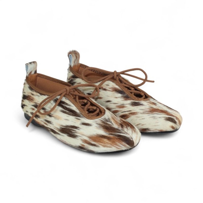 horma sesgada con piel print