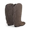 bota cowboy con flecos