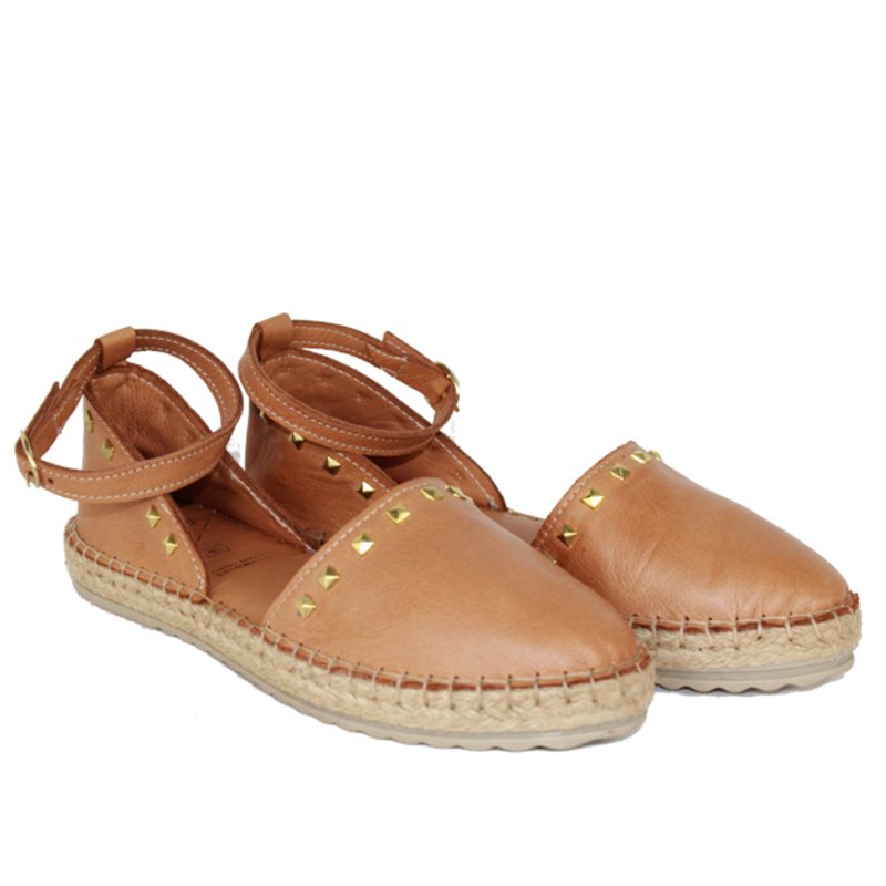 ALPARGATA YUTE CON INCRUSTACIONES PIRAMIDES