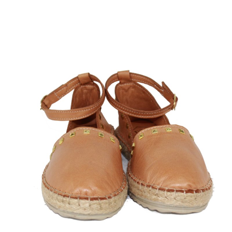 ALPARGATA YUTE CON INCRUSTACIONES PIRAMIDES