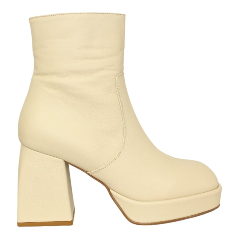 Botin de cremallera de plataforma