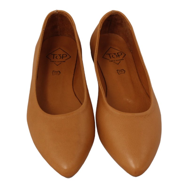 bailarina con tapa en piel napa y piso flex