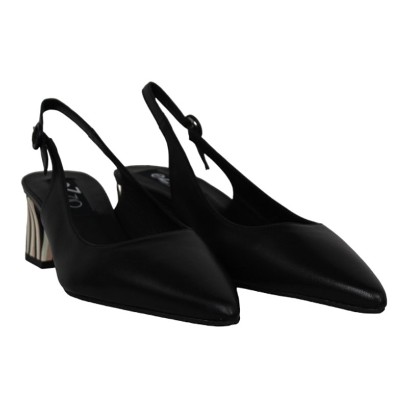 salon abierto con tacon de 4,5 cm forrado fantasia fabricado en españa