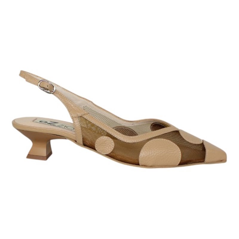 Ezzio salon rejila con circulos piel