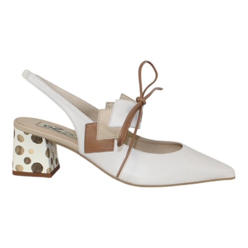 salon abierto tacon fantasia 5 cm combinado