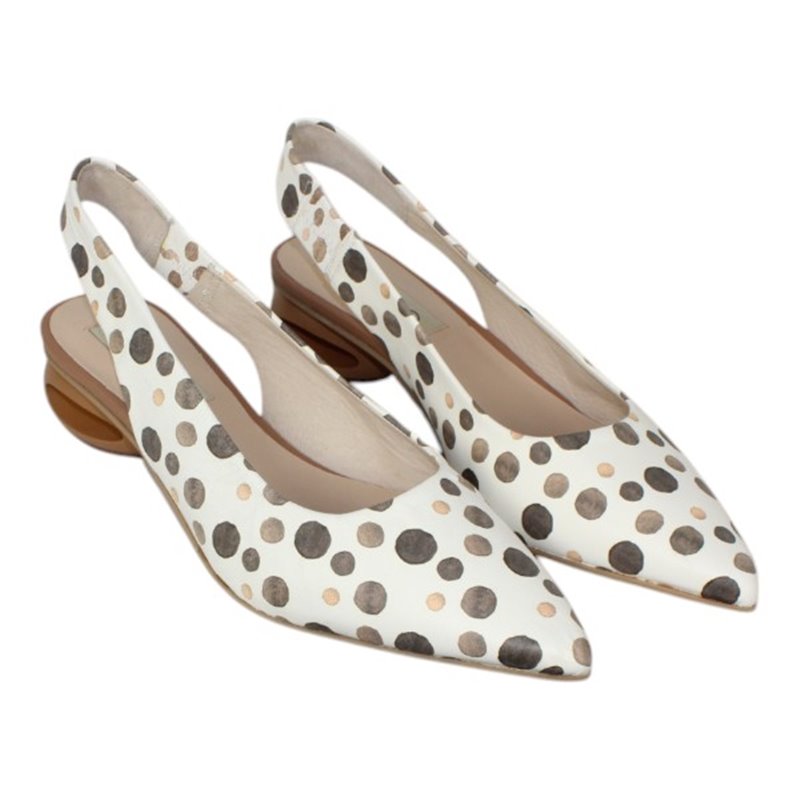 salon abierto piel fantasia con tacon geometrico