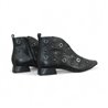 botin tacon 4cm con ojetes incrustados