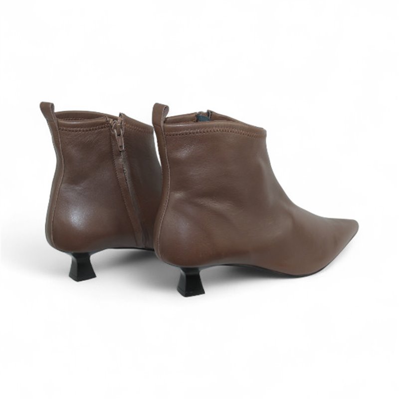 botin corte irregular tacon 6cm