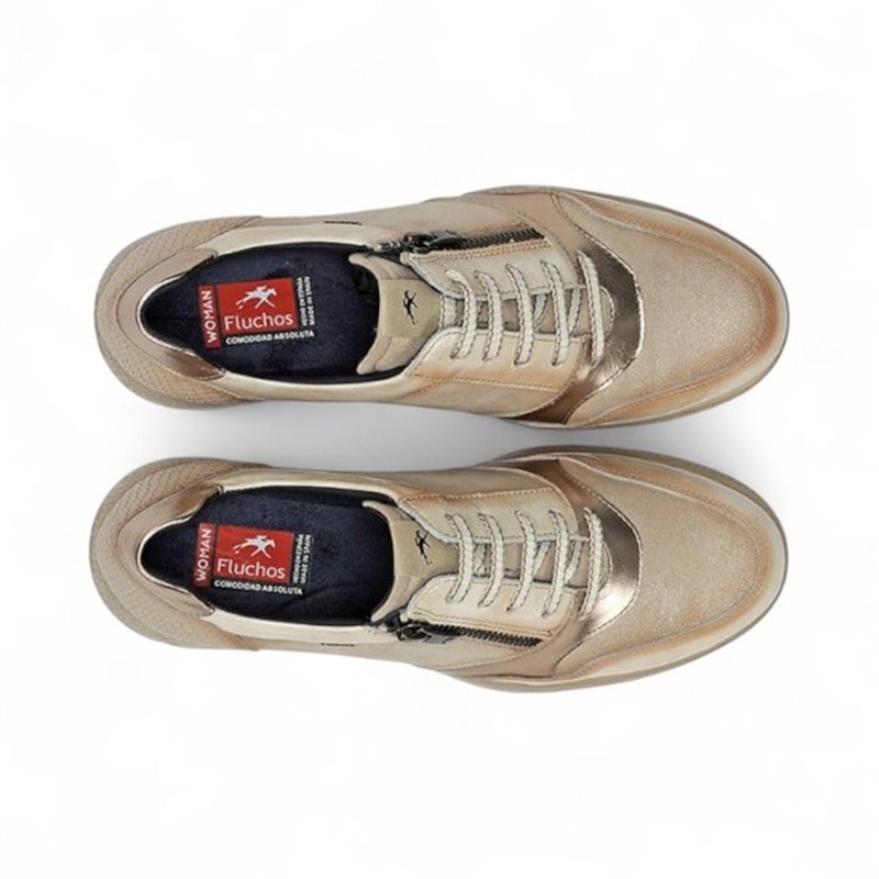 deportivo casual pieles combinadas con cremallera linea live