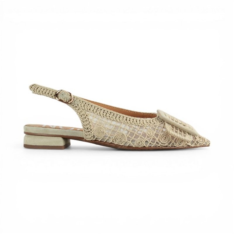 Noholita Thamel slingback adorno lazo
