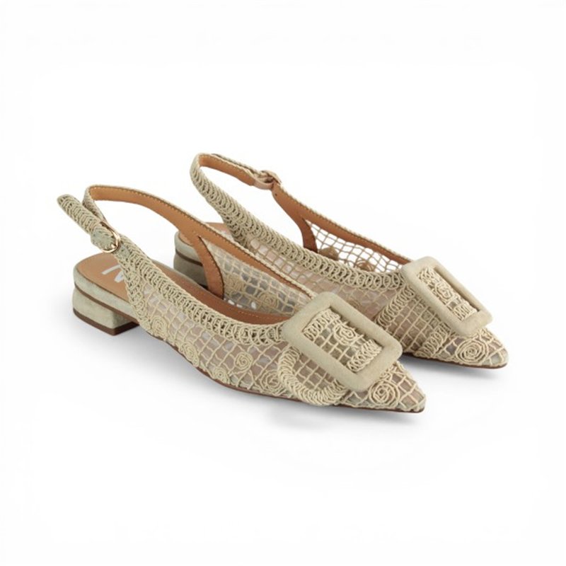 Noholita Thamel slingback adorno lazo