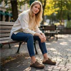 Lolas zueco mocasin bio