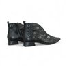 botin tacon 4cm con ojetes incrustados