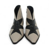 botin con piez estrella
