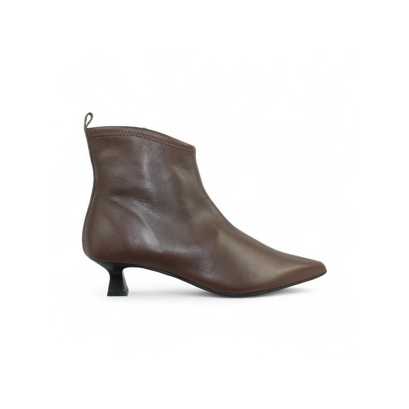 botin corte irregular tacon 6cm