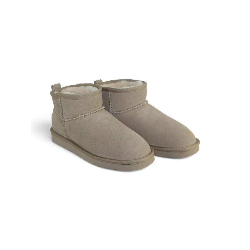 botin forrado pelo piel tratada con impermeabilizante