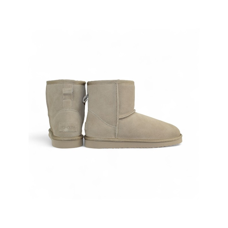 botin forrado pelo piel tratada con impermeabilizante