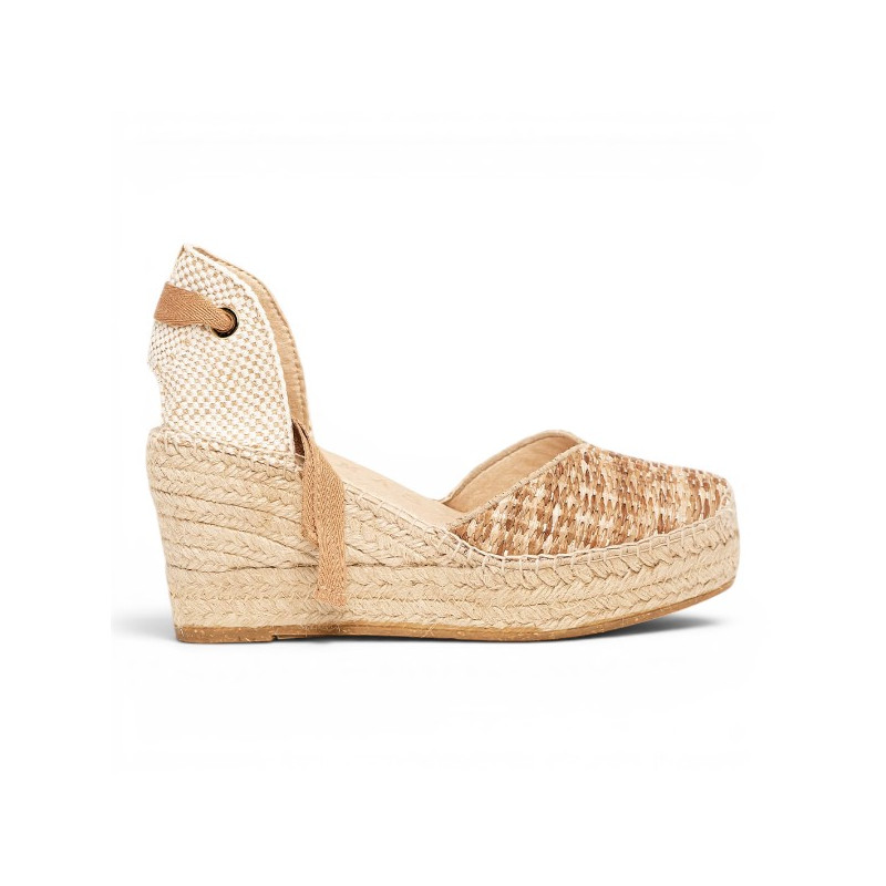 Alhamas Romero alpargata trenza atar