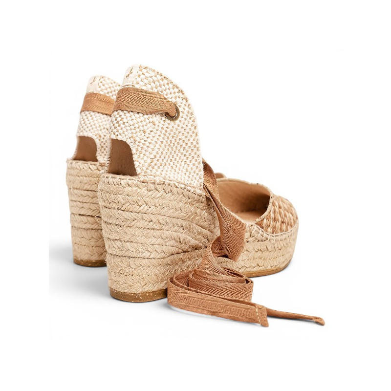 Alhamas Romero alpargata trenza atar